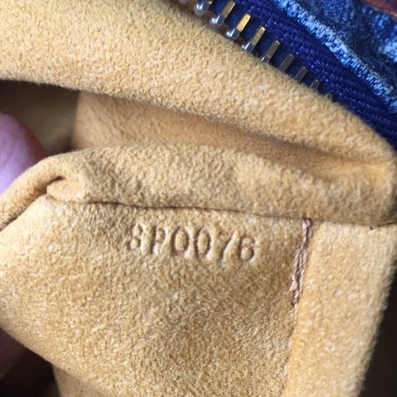 Authentic Louis Vuitton denim speedy - Picture 5 of 8